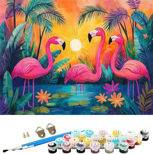Malen Nach Zahlen Flamingo,Baum Malen Nach Zahlen Kinder Anfänger,Malen-Nach-Zahlen ab 7 8 9 Jahre Mädchen Geschenke,DIY Ölgemälde Set Pinseln Acrylpigment Leinwan,Wanddeko Wohnzimme 60x90cm M-1163 Malen Nach Zahlen Flamingo,Baum Malen Nach Zahlen Kinder Anfänger,Malen-Nach-Zahlen ab 7 8 9 Jahre Mädchen Geschenke,DIY Ölgemälde Set Pinseln Acrylpigment Leinwan,Wanddeko Wohnzimme 60x90cm M-1163 von Xeoyenle