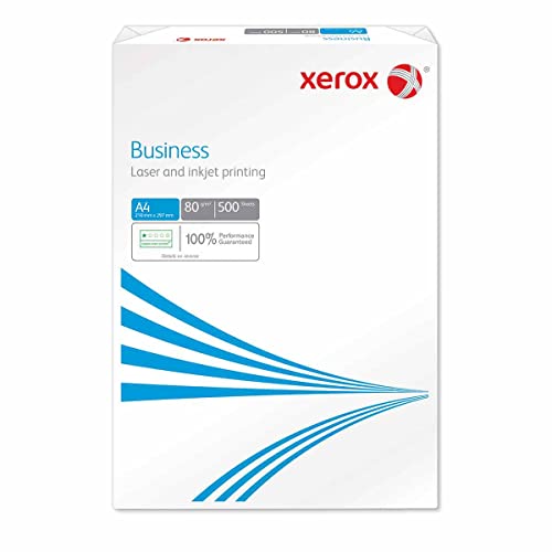 Xerox 003R91820 Business Kopierpapier Druckerpapier Universalpapier DIN A4, 80 g/m², 500 Blatt, weiß Xerox 003R91820 Business Kopierpapier Druckerpapier Universalpapier DIN A4, 80 g/m², 500 Blatt, weiß von Xerox