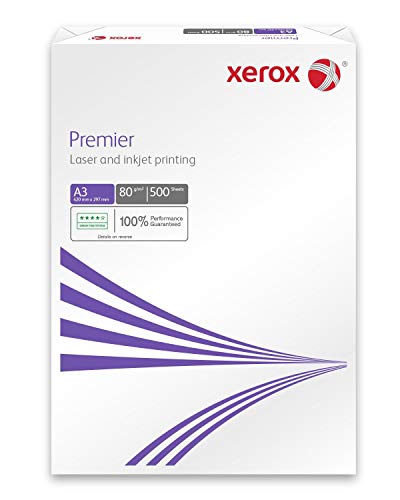 Xerox 003R91832 Premier ECF Kopier-, Druckerpapier, DIN A5, 80 g/m², 2500 Blatt, weiß von Xerox