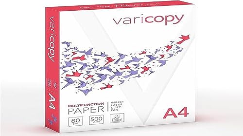 Xerox 003R93213 VariCopy Kopierpapier Druckerpapier Universalpapier DIN A4, 80 g/m², 500 Blatt, weiß von Xerox