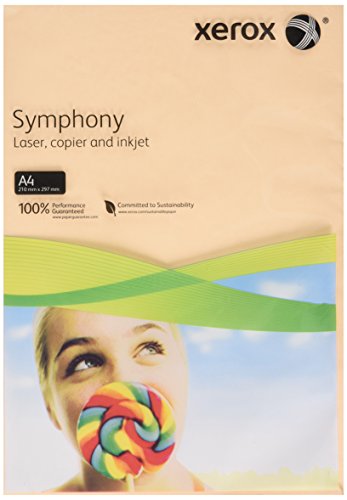 Xerox 003R93230 Drucker-/Kopierpapier Symphony, DIN A4, 160 g/m², 250 Blatt, lachs Xerox 003R93230 Drucker-/Kopierpapier Symphony, DIN A4, 160 g/m², 250 Blatt, lachs von Xerox