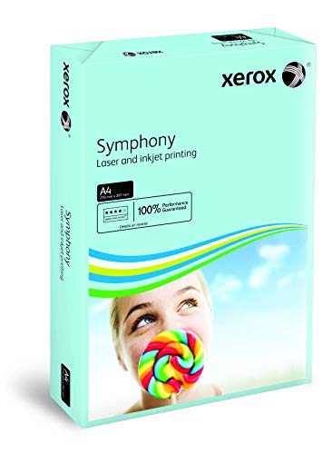 Xerox 003R93968 Drucker-/Kopierpapier Symphony, DIN A4, 80 g/m², 500 Blatt, mittelblau von Xerox