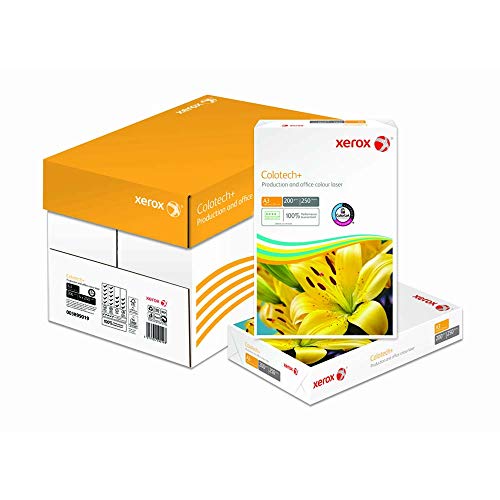 Xerox 003R94647 Colotech+ Premium Farblaserpapier, DIN A3, 100 g/m², 500 Blatt, weiß von Xerox