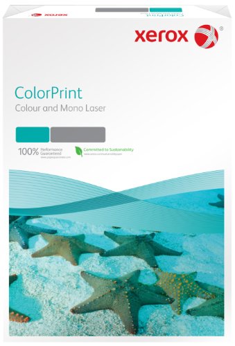 Xerox 003R95925 Premium Farblaser-Papier Druckerpapier DIN A3, 160 g/m², 250 Blatt pro Pack , weiß Xerox 003R95925 Premium Farblaser-Papier Druckerpapier DIN A3, 160 g/m², 250 Blatt pro Pack , weiß von Xerox