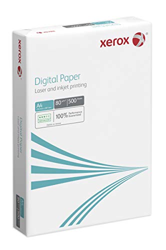 Xerox 003R98694 Digital Paper Kopierpapier Druckerpapier Universalpapier DIN A4, 75 g/m², 500 Blatt, weiß Xerox 003R98694 Digital Paper Kopierpapier Druckerpapier Universalpapier DIN A4, 75 g/m², 500 Blatt, weiß von Xerox