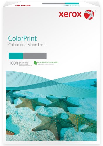 Xerox ColorPrint Premium Farblaser- Druckerpapier, weiß, 160 g/m², A4, FSC Mix credit, 1 Paket (250 Blatt), 003R95924 von Xerox