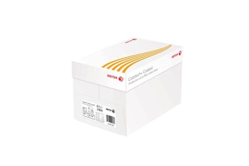 Xerox Colotech+ Gloss, Farblaserpapier weiß, 150g/m², A4, beidseitig glänzend gestrichen - Karton mit 8 Paketen zu 250 Blatt, 003R91608 von Xerox