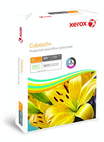 Xerox Colotech+ - Premium Papier, 300 g/m², A3, 125 Blatt, weiß von Xerox