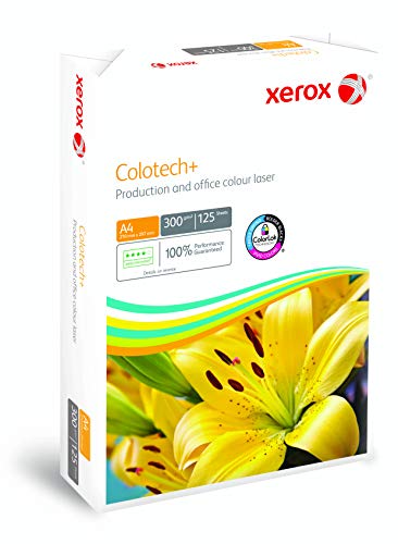 Xerox Colotech+ Premium Papier, 300 g/m², A4, 125 Blatt, weiß Xerox Colotech+ Premium Papier, 300 g/m², A4, 125 Blatt, weiß von Xerox