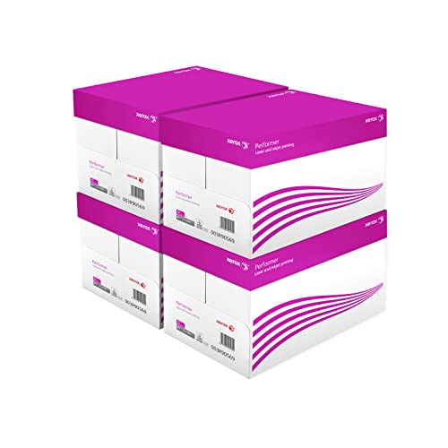 Xerox Performer Multifunktions-Papier, 80 g/m², A3, 4 Karton, 20 Pakete à 500 Blatt, 10.000 Blatt von Xerox