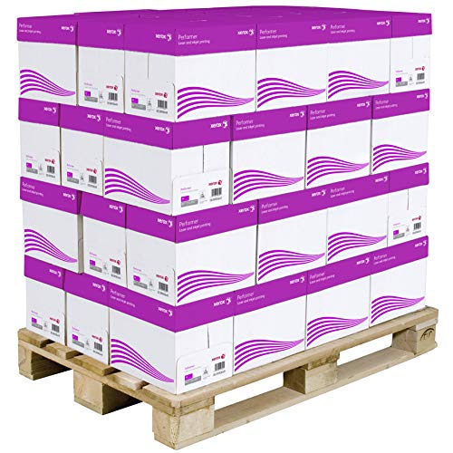 Xerox Performer Multifunktions-Papier, 80 g/m², A4, weiß - 48 Kartons, 240 Packungen, 120.000 Blatt - Palette von Xerox