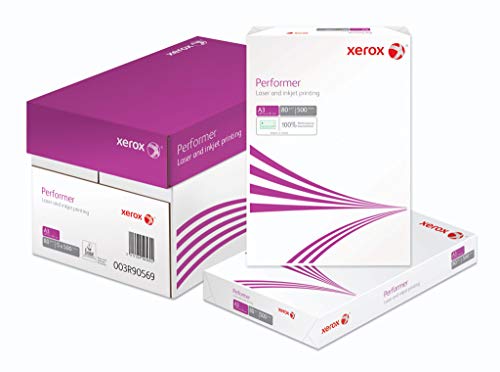 Xerox Performer Multifunktions-Papier, 80 g/m², A3, 1 Karton, 5 Packungen, 2.500 Blatt von Xerox