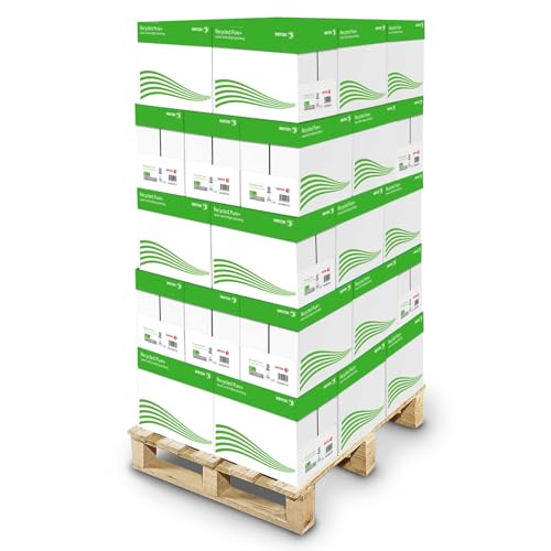 Xerox Recycled Pure+ - Recyclingpapier Weiß - 80 g/m² A4-40 Karton - 200 Pakete à 500 Blatt - 100.000 Blatt von Xerox