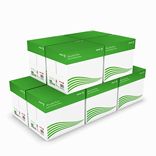 Xerox Recycled Pure+ - Recyclingpapier weiß - 80 g/m² A4-10 Karton - 50 Pakete à 500 Blatt - 25.000 Blatt - Blauer Engel zertifiziert Xerox Recycled Pure+ - Recyclingpapier weiß - 80 g/m² A4-10 Karton - 50 Pakete à 500 Blatt - 25.000 Blatt - Blauer Engel zertifiziert von Xerox