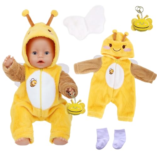 3-teiliges Baby-Puppen-Kleidungs-Set für 35,6-45,7 cm große Puppen von Xerteam