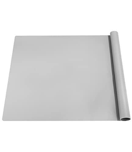 Silikonmatte Groß 70x50 cm, Silikonmatte für Epoxidharz, Bastelunterlage, Silikon Bastelmatte, Malunterlage für Kinder, Mehrzweck Antihafte Rutschfeste Silikon Unterlage, Platzset, Tischmatte(Grau) Silikonmatte Groß 70x50 cm, Silikonmatte für Epoxidharz, Bastelunterlage, Silikon Bastelmatte, Malunterlage für Kinder, Mehrzweck Antihafte Rutschfeste Silikon Unterlage, Platzset, Tischmatte(Grau) von Xespis