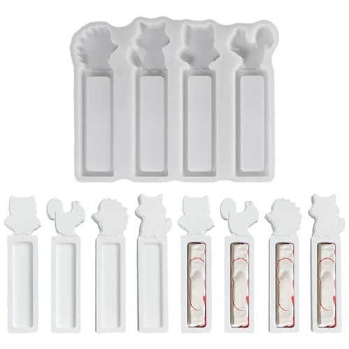 Silikonformen GießFormen Weihnachten, 2pcs GießFormen Silikon Geldgeschenk Silikonform Weihnachten, Gips Zum GießEn Pralinenschachtel gießformen Gips, FüR Handwerk Weihnachtsdekoration (C) von Xevinas
