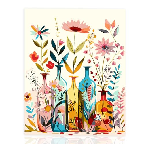 Xgvzs Malen-nach-Zahlen-Set für Erwachsene, buntes Dekor, Malen nach Zahlen, einfaches Basteln, Acrylpigment, Zeichnen, Malerei, Erwachsene, Anfänger, 1 Stück Xgvzs Malen-nach-Zahlen-Set für Erwachsene, buntes Dekor, Malen nach Zahlen, einfaches Basteln, Acrylpigment, Zeichnen, Malerei, Erwachsene, Anfänger, 1 Stück von Xgvzs