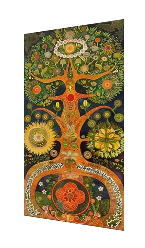 Diamond Painting Abstrakt Diamant Painting Bilder Erwachsene, 5D Diamond-painting Baum Malen Nach Zahle Anfänger, DIY Mosaikherstellung Basteln Mädchen Geschenke, Deko Wohnzimmer 160x80cm X2-1169 von Xhgtehng