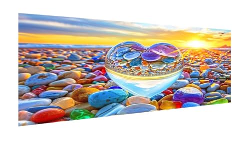 Diamond Painting Bunt Diamant Painting Bilder Erwachsene, 5D Diamond-painting Stein Malen Nach Zahle Kinder Anfänger, DIY Mosaikherstellung Basteln Mädchen Geschenke, Deko Wohnzimmer 160x80cm X2-285 von Xhgtehng