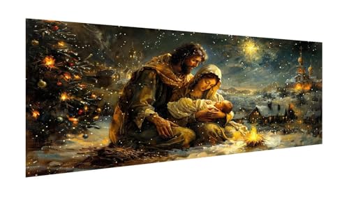 Diamond Painting Erwachsene Groß XXL 160x80cm, Diamant Painting Bilder Mann Diamant Paintings Kinder Frau, DIY Runder Vollbohrer Diamanten Malerei Stickerei Kreuzstich Bastelset, Zimmer Deko X2-118 von Xhgtehng