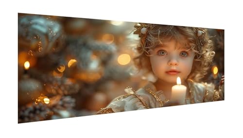 Diamond Painting Erwachsene Groß XXL 220x100cm, Diamant Painting Bilder Niedlich Diamant Paintings Kinder Mädchen, DIY Runder Vollbohrer Diamanten Malerei Kreuzstich Bastelset, Zimmer Deko X2-112 von Xhgtehng
