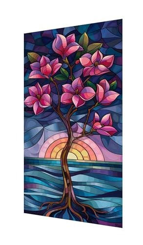 Diamond Painting Erwachsene Groß XXL 220x100cm,Diamant Painting Bilder Blume Diamant Paintings Kinder Anlage,DIY Runder Vollbohrer Diamanten Malerei Stickerei Kreuzstich Bastelset,Zimmer Deko X2-1142 von Xhgtehng