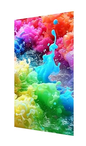 Diamond Painting Erwachsene Groß XXL 80x40cm, Diamant Painting Bilder Bunt Diamant Paintings Kinder Wolken, DIY Runder Vollbohrer Diamanten Malerei Stickerei Kreuzstich Bastelset, Zimmer Deko X2-1164 von Xhgtehng