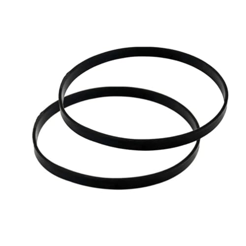 XiBany 2 Stück Bandsägen-Gummiband, Bandsägenbänder, Gummireifen, Holzbearbeitungs-Ersatzteile for 8/9/10/12/14 Zoll Bandsägen-Scrollräder (Color : Black, Size : 8 Inch) von XiBany