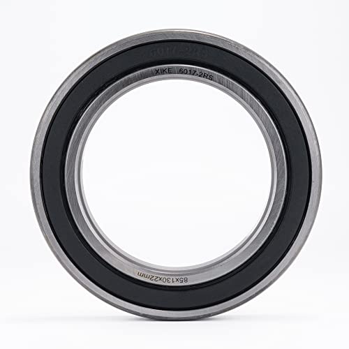 XiKe 1 Stück 6017-2RS Kugellager 85x130x22mm Chromstahl und Vorgeschmiert, Gummi Doppeldichtung, 6017RS Rillenkugellager mit Abdeckungen. XiKe 1 Stück 6017-2RS Kugellager 85x130x22mm Chromstahl und Vorgeschmiert, Gummi Doppeldichtung, 6017RS Rillenkugellager mit Abdeckungen. von XiKe