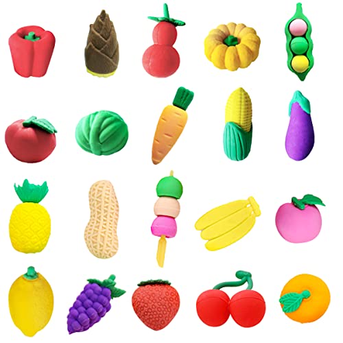 30 Pieces Mini Animal Eraser Set for Children, XiXiRan Radiergummi Kinder, Lustige Radiergummis, Frucht Radiergummi, Knetradiergummi, Colourful Funny Eraser, Radiergummi Set (Zufälliger Stil) 30 Pieces Mini Animal Eraser Set for Children, XiXiRan Radiergummi Kinder, Lustige Radiergummis, Frucht Radiergummi, Knetradiergummi, Colourful Funny Eraser, Radiergummi Set (Zufälliger Stil) von XiXiRan