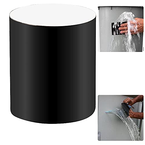 XiXiRan Isolierband Schwarz, Wasserdichtes Klebeband, Klebeband Stark, Isolierband, Bitumenband, Selbstklebend Reperaturband, Panzerband, für Rohr/Tür/Fenster (10cm*1.5m) von XiXiRan