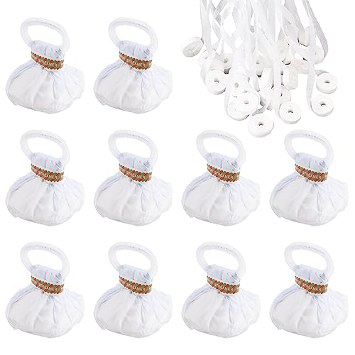 Luftschlangen Kanone*10pcs, XiXiRan Luftschlangen Bunt Papier, Luftschlangen Geburtstag Bunt, Party Popper, Wurf Luftschlangen Hochzeit, Party Kanone, Luftschlangen Bombe, Hand Throwing Ribbon von XiXiRan