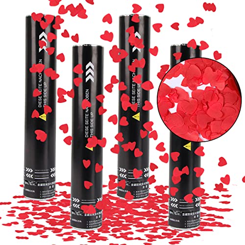 Konfetti Shooter*4, XiXiRan Konfettikanone Hochzeit, Konfettikanonen Hochzeit, Party Popper Bunt, Confetti Cannon, Handheld Konfetti Rohr, Konfetti Bombe, Party Konfettikanone, Konfetti Pistolen Set Konfetti Shooter*4, XiXiRan Konfettikanone Hochzeit, Konfettikanonen Hochzeit, Party Popper Bunt, Confetti Cannon, Handheld Konfetti Rohr, Konfetti Bombe, Party Konfettikanone, Konfetti Pistolen Set von XiXiRan