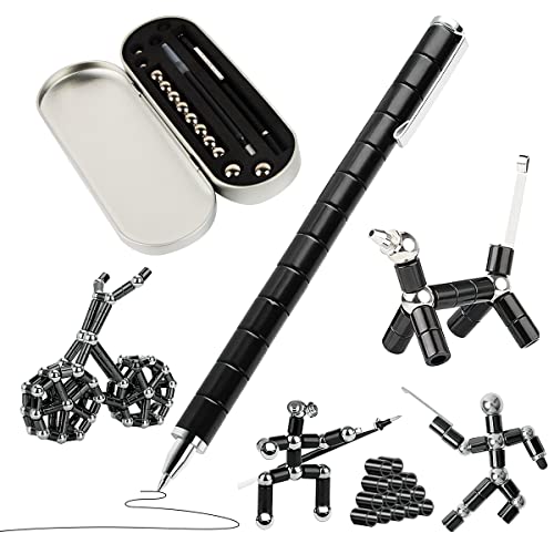 XiXiRan Magnetischer Kugelschreiber Schwarz, Fidget Pen Magnet Stift, Coole Magnetstift Gadgets zum Stressabbau, Stylus Stift für ipad Handy, Lustige Geburtstag Vatertag Geschenke XiXiRan Magnetischer Kugelschreiber Schwarz, Fidget Pen Magnet Stift, Coole Magnetstift Gadgets zum Stressabbau, Stylus Stift für ipad Handy, Lustige Geburtstag Vatertag Geschenke von XiXiRan