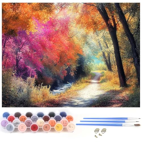 Malen Nach Zahlen Erwachsene Herbst Malen Nach Zahlen Baum, DIY Bastelset Erwachsene Knitterfreie Leinwand Kit für Kinder und Anfänger Mit 3-Pinseln und Acrylfarbe, Geschenke für Frauen 30x40cm y-1196 Malen Nach Zahlen Erwachsene Herbst Malen Nach Zahlen Baum, DIY Bastelset Erwachsene Knitterfreie Leinwand Kit für Kinder und Anfänger Mit 3-Pinseln und Acrylfarbe, Geschenke für Frauen 30x40cm y-1196 von Xiaboor