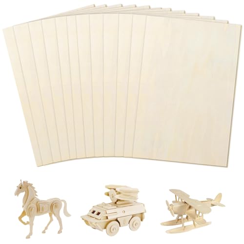 Xialvyu 12 Stück Balsaholz,300 x 200 x 2 mm Sperrholzplatte,Rohlinge Balsa Holz Sperrholz Balsaholz Platten für DIY Modellbau Malerei Holzmodelle Handwerk Xialvyu 12 Stück Balsaholz,300 x 200 x 2 mm Sperrholzplatte,Rohlinge Balsa Holz Sperrholz Balsaholz Platten für DIY Modellbau Malerei Holzmodelle Handwerk von Xialvyu