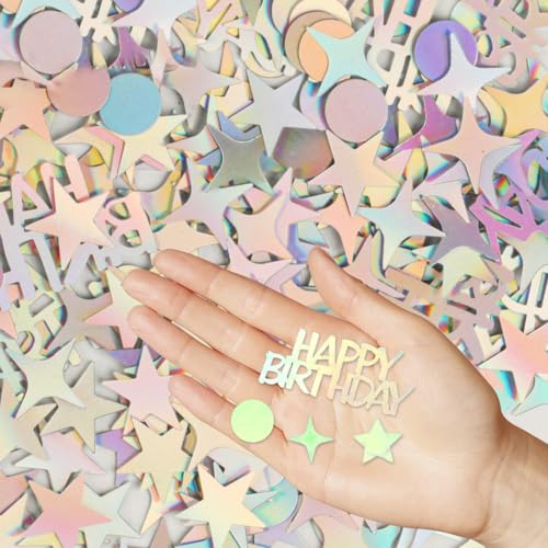 Konfetti Geburtstag Tischdeko, Ca. 280 Stk Geburtstag Konfetti Deko, Glitzer Happy Birthday Konfettis,Streudeko Geburtstagsdeko für Aperoli Geburtstagsparty DIY Basteln Geschenk Frauen Freundin Mann Konfetti Geburtstag Tischdeko, Ca. 280 Stk Geburtstag Konfetti Deko, Glitzer Happy Birthday Konfettis,Streudeko Geburtstagsdeko für Aperoli Geburtstagsparty DIY Basteln Geschenk Frauen Freundin Mann von XiangJunly