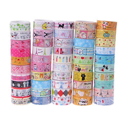 Xiangrun 10 Rollen Washi Tape Set, Dekoratives Klebeband Verschönert Journals Planer Kollektion Für Bastler Karten Und Scrapbooking Xiangrun 10 Rollen Washi Tape Set, Dekoratives Klebeband Verschönert Journals Planer Kollektion Für Bastler Karten Und Scrapbooking von Xiangrun