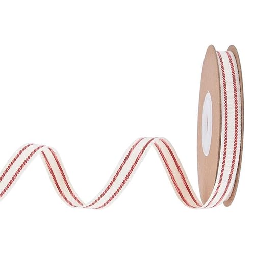 2 Rollen 9,1 m Weihnachtsband, Stoffband für Geschenkverpackungen, Weihnachtsbaumdekoration, Heim- und Weihnachtsdekorationen für drinnen und draußen, Stil A 2 Rollen 9,1 m Weihnachtsband, Stoffband für Geschenkverpackungen, Weihnachtsbaumdekoration, Heim- und Weihnachtsdekorationen für drinnen und draußen, Stil A von Xiao Hua