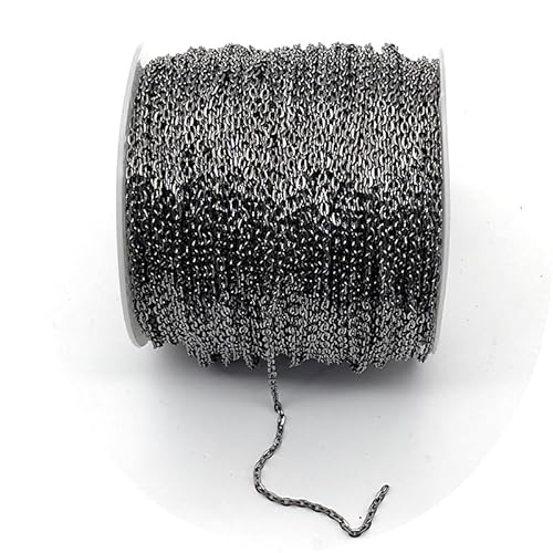 4,5 m lange Kabelkette in Großpackung für Halskette, Schmuckzubehör für Schmuckherstellung 4,5 m lange Kabelkette in Großpackung für Halskette, Schmuckzubehör für Schmuckherstellung von Xiao Hua