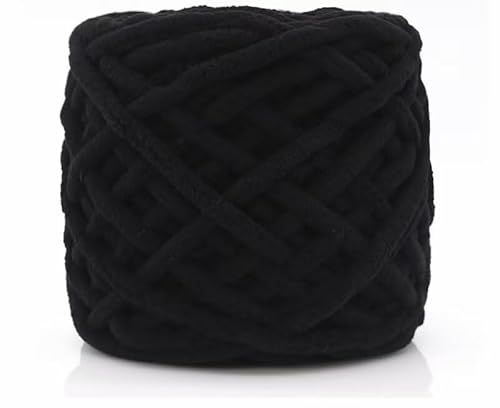 Grobes Garn, superweiches Acryl, sperrig, dick, waschbar, für Armstricken, DIY, handgefertigte Decken, Schals, Pullover, Creme, ca. 100 g (A10) von Xiao Hua