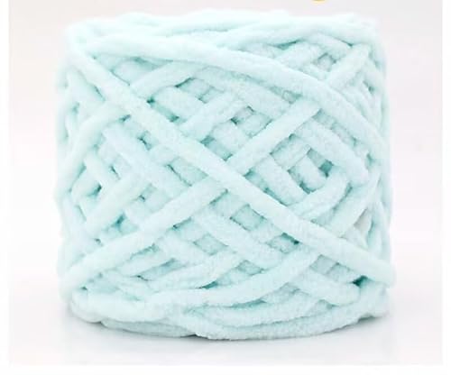 Grobes Garn, superweiches Acryl, sperrig, dick, waschbar, für Armstricken, DIY, handgefertigte Decken, Schals, Pullover, Creme, ca. 100 g (A15) von Xiao Hua