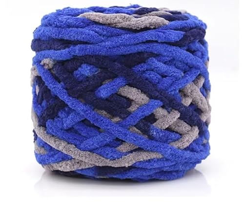 Grobes Garn, superweiches Acryl, sperrig, dick, waschbar, für Armstricken, DIY, handgefertigte Decken, Schals, Pullover, Creme, ca. 100 g (A25) von Xiao Hua