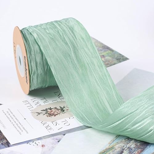 Knitterband, 9,1 m, seidenähnlich, zerknitterte Bänder, für Geschenkverpackungen, Korb, Kränze, Schleifen, Heim, Event, Dekoration, Weihnachtsbaumspitze, Schleifen, A10 Knitterband, 9,1 m, seidenähnlich, zerknitterte Bänder, für Geschenkverpackungen, Korb, Kränze, Schleifen, Heim, Event, Dekoration, Weihnachtsbaumspitze, Schleifen, A10 von Xiao Hua