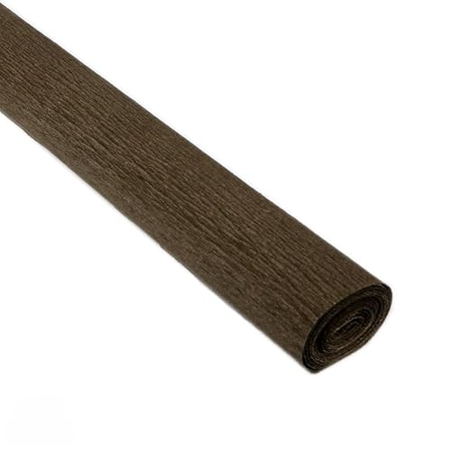 XIAO HUA Italienisches Premium-Krepppapier, schwer, 180 g, Kaffeebraun XIAO HUA Italienisches Premium-Krepppapier, schwer, 180 g, Kaffeebraun von Xiao Hua