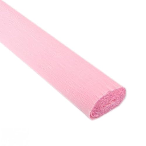 XIAO HUA Italienisches Premium-Krepppapier-Rolle, schwer, 180 g, Babyrosa XIAO HUA Italienisches Premium-Krepppapier-Rolle, schwer, 180 g, Babyrosa von Xiao Hua