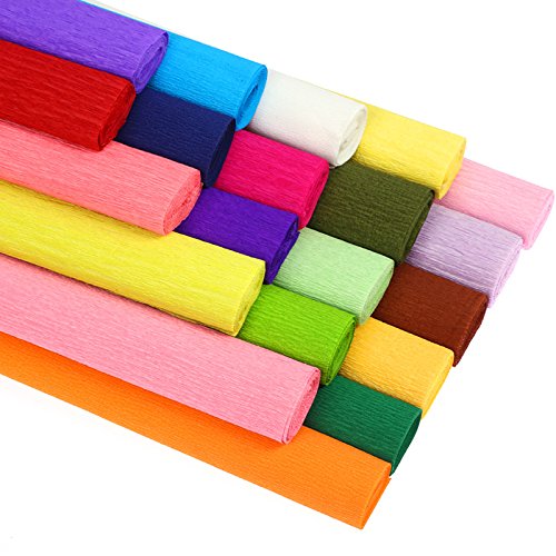 XIAO HUA Italienisches Premium-Krepppapierrolle, schwer, 180 g, Hellviolett XIAO HUA Italienisches Premium-Krepppapierrolle, schwer, 180 g, Hellviolett von Xiao Hua