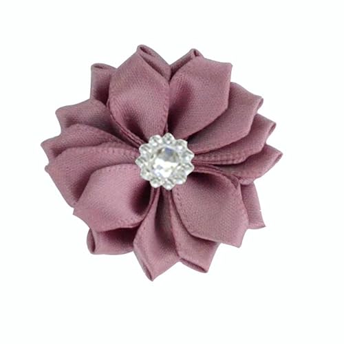 Xiao Hua Satinband-Blumen zum Basteln, Stoffblumen, Gänseblümchen mit Strasssteinen, Satinband für Ornamente, Applikationen, DIY, Hochzeit, Dunkelrosa, Lila, 10 Stück Xiao Hua Satinband-Blumen zum Basteln, Stoffblumen, Gänseblümchen mit Strasssteinen, Satinband für Ornamente, Applikationen, DIY, Hochzeit, Dunkelrosa, Lila, 10 Stück von Xiao Hua