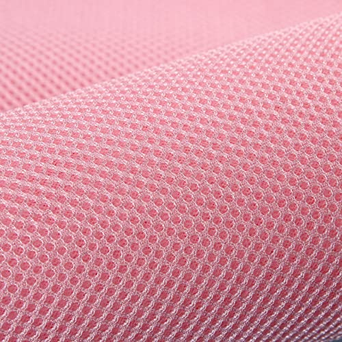 XiaoLong 160 cm Breit Mesh Stoff Air Mesh Leichte Polyester Sportbekleidung Sportbekleidung Badebekleidung Tanzbekleidung Yogabekleidung Tischdecke(Size:1.6 * 1m,Color:Rosa) von XiaoLong